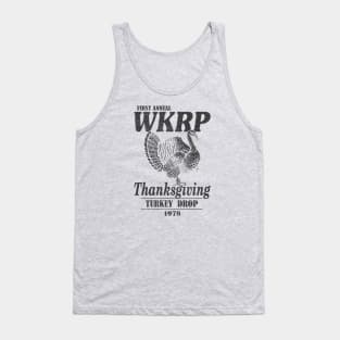 Wkrp Thanksgiving Turkey Drop Retro Tank Top